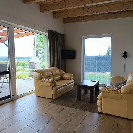 Semesterbostad Panorama House Brdy Příbram